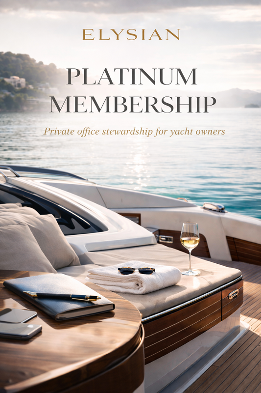 Elysian Platinum Annual Yacht Membership